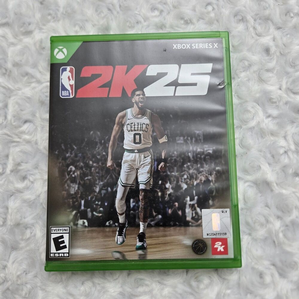 EA Sports College Football 25 Xbox Series X Disc in NBA 2K25 Case Green Black